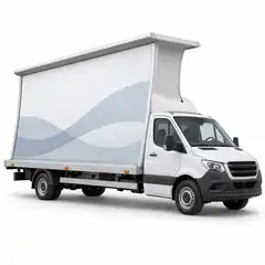 Camion vela pubblicitario